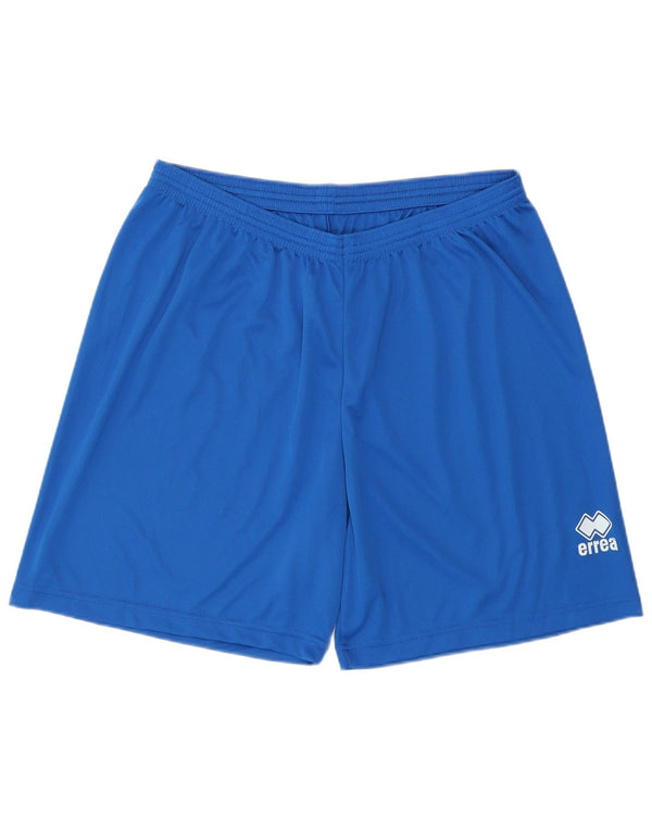 Pantaloni scurți sport Errea pentru bărbați 2XL, poliester albastru