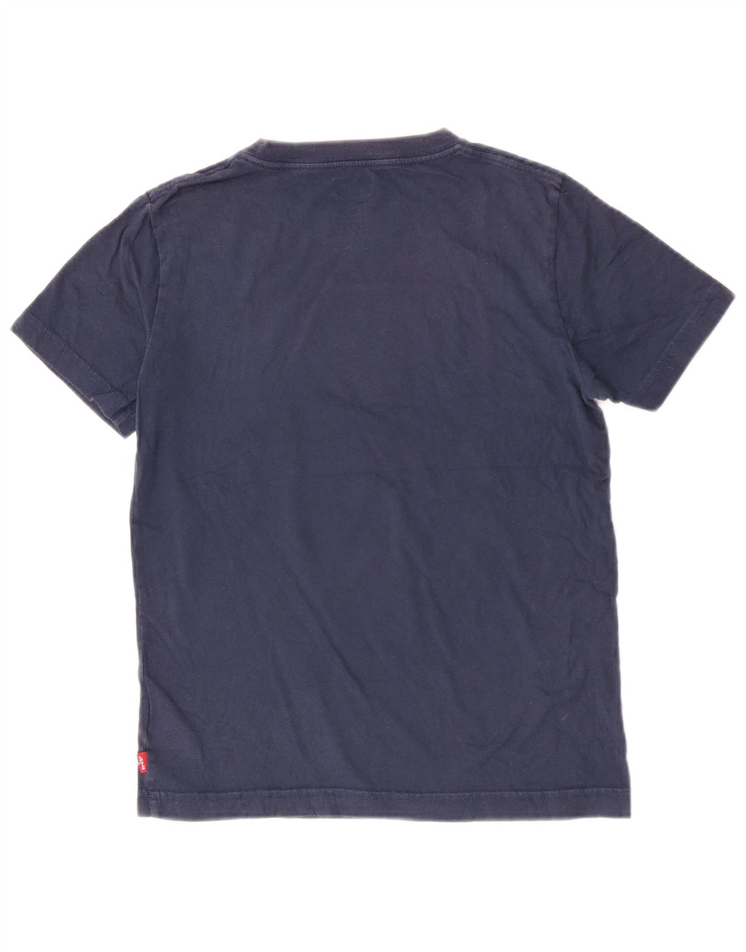 Tricou cu grafică obișnuită pentru băieți Levi's Top 9-10 ani Bumbac bleumarin