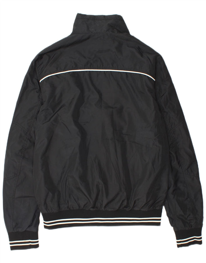 Jack & Jones Bomber Jacket pentru bărbați UK 40 Poliester negru mare
