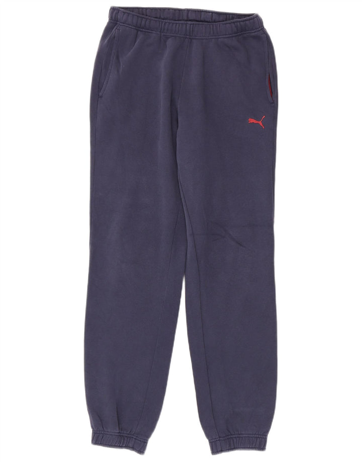 Pantaloni de trening Puma pentru bărbați Joggeri mici, bleumarin