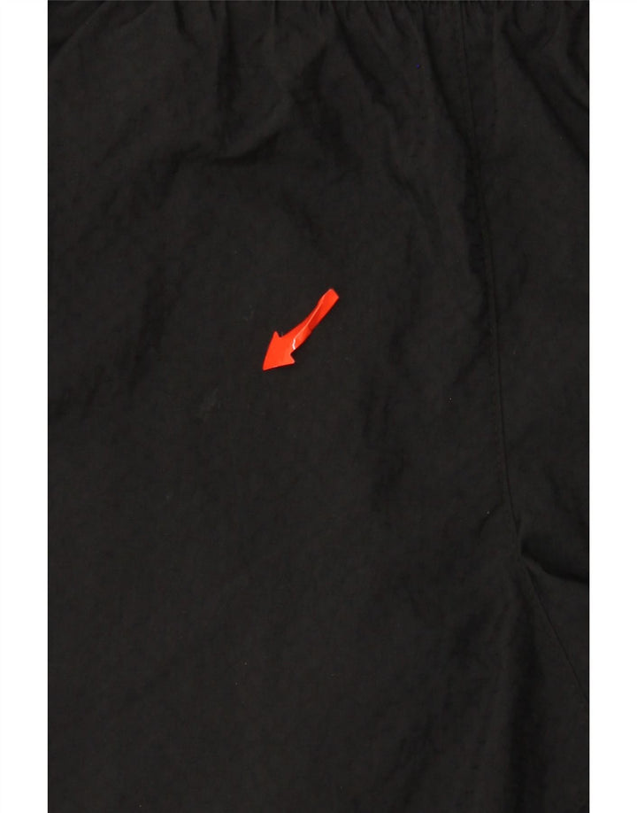 Pantaloni scurți sport grafic Nike pentru femei UK 14, largi, negru, nailon