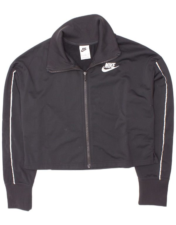 Jachetă de trening pentru fete Nike 13-14 ani XL poliester negru