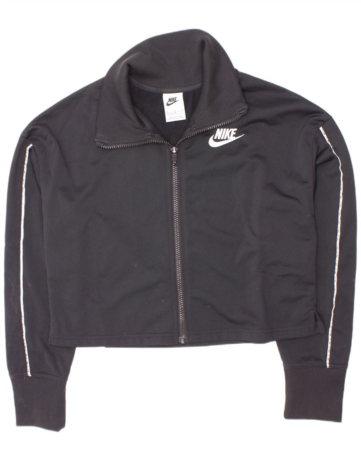 Jachetă de trening pentru fete Nike 13-14 ani XL poliester negru