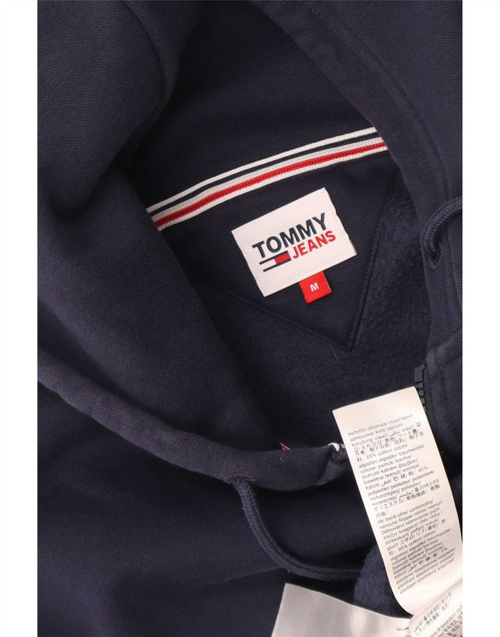Pulover pentru bărbați Tommy Hilfiger, cu fermoar, bumbac, albastru bleumarin
