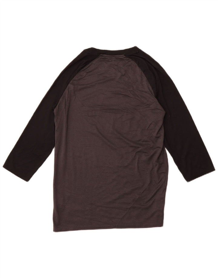 Tricou grafic NIKE pentru femei Athletic Cut Top UK 8 Small Gri Sport