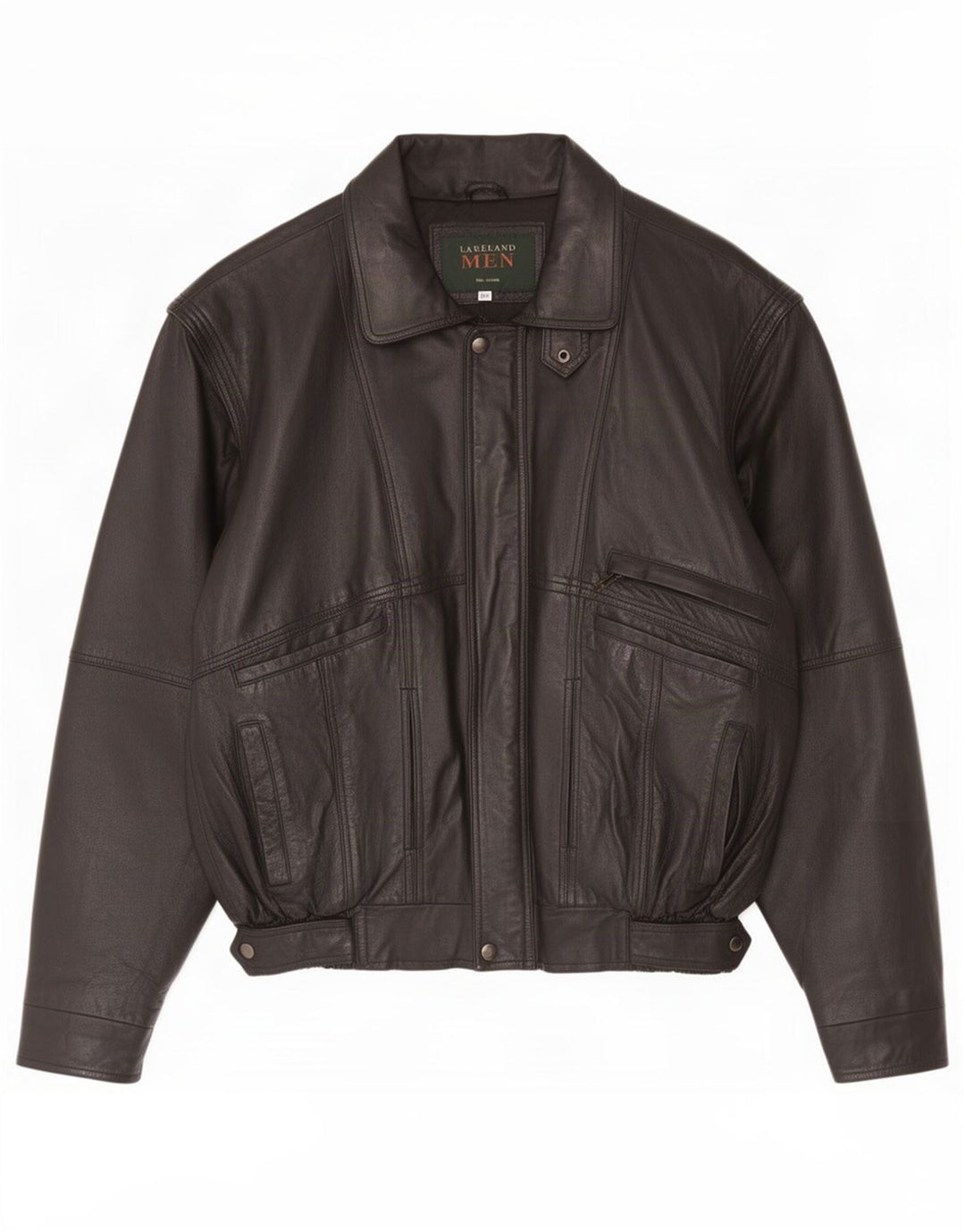 Jachetă din piele pentru bărbați Lakeland UK 40 Large Black