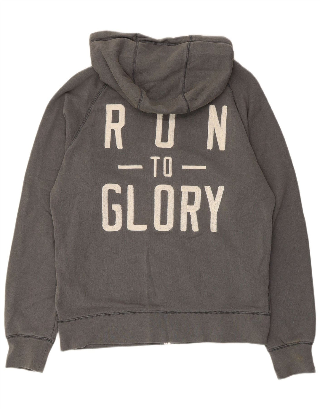 Pulover Nike Graphic Zip pentru bărbați, bumbac, gri mediu