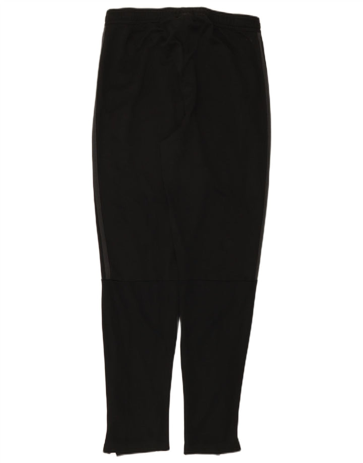 Pantaloni de trening Adidas Climalite pentru bărbați, poliester mediu negru