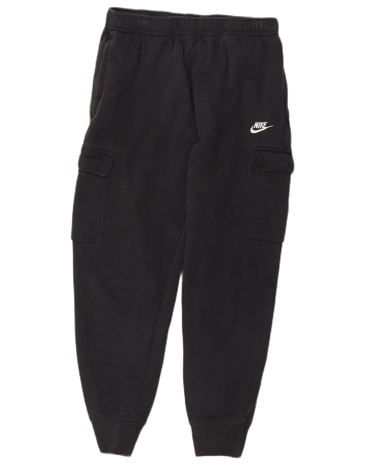 Pantaloni de trening Nike pentru bărbați Cargo Joggeri mari, negru, bumbac