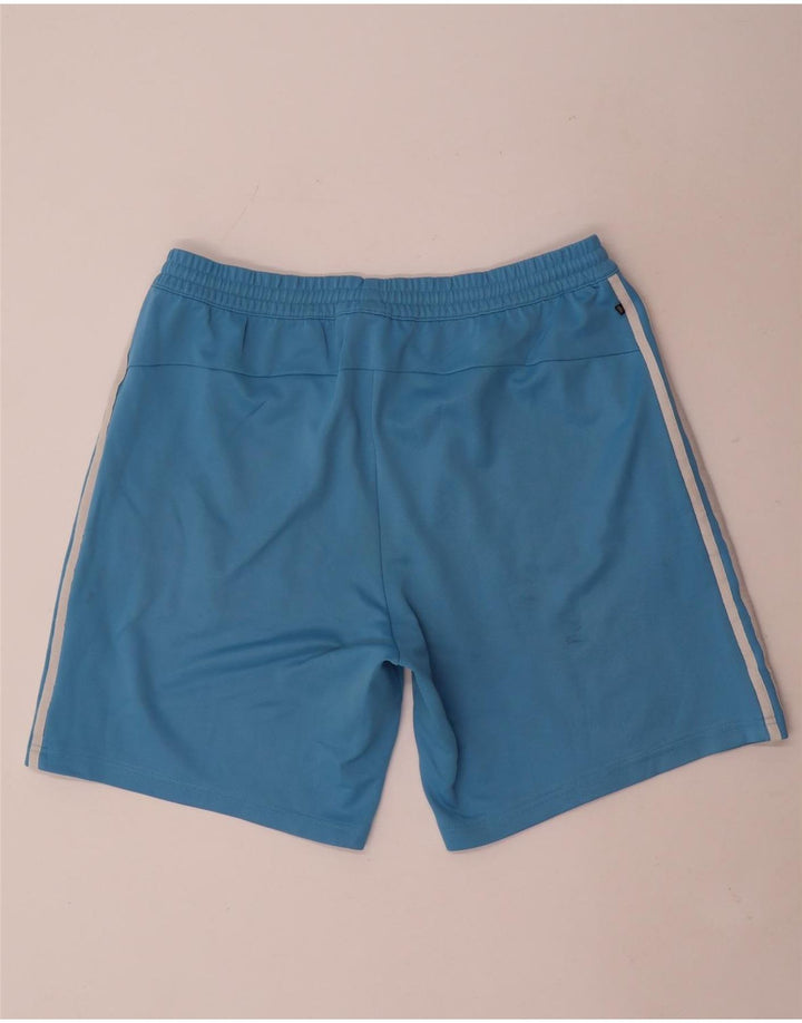 Pantaloni scurți sport pentru bărbați Adidas XL poliester albastru