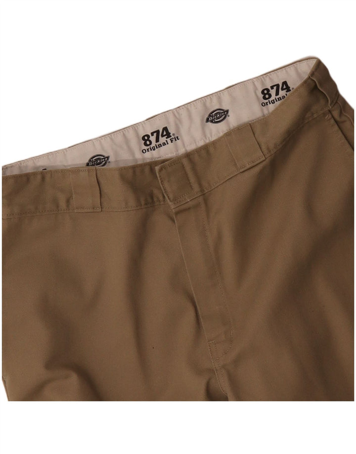 Pantaloni chino pentru bărbați Dickies Original Fit L32 L24 Kaki