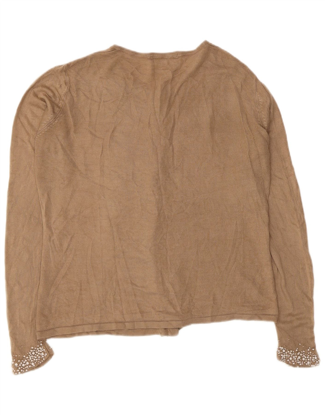 Pulover cardigan supradimensionat pentru femei Marks & Spencer UK 10 mic maro