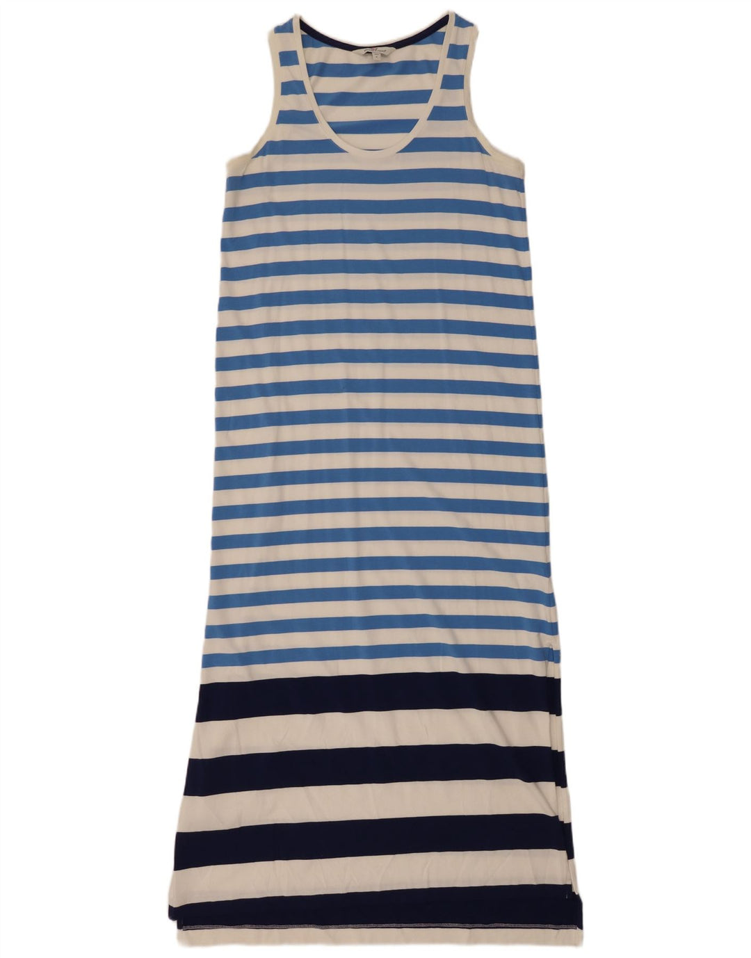 VINEYARD VINES Rochie tricou fără mâneci pentru femei UK 10 Small Blue Striped