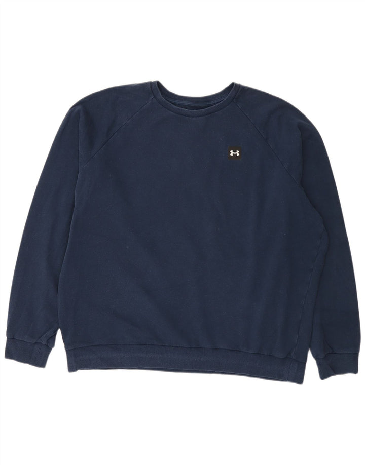 Pulover pentru bărbați Under Armour Jumper XL Bleumarin Bumbac