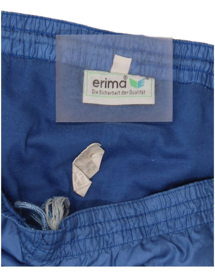 Pantaloni de trening pentru bărbați Erima Joggeri mari, albastru, poliamidă color bloc