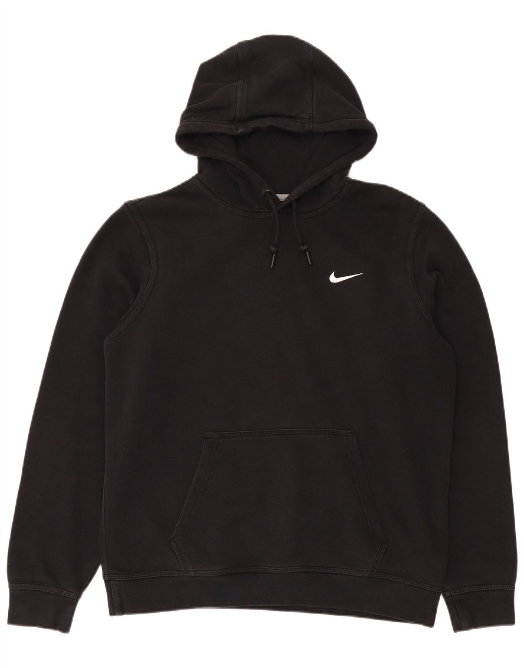 Pulover Nike pentru bărbați, bumbac mare, negru