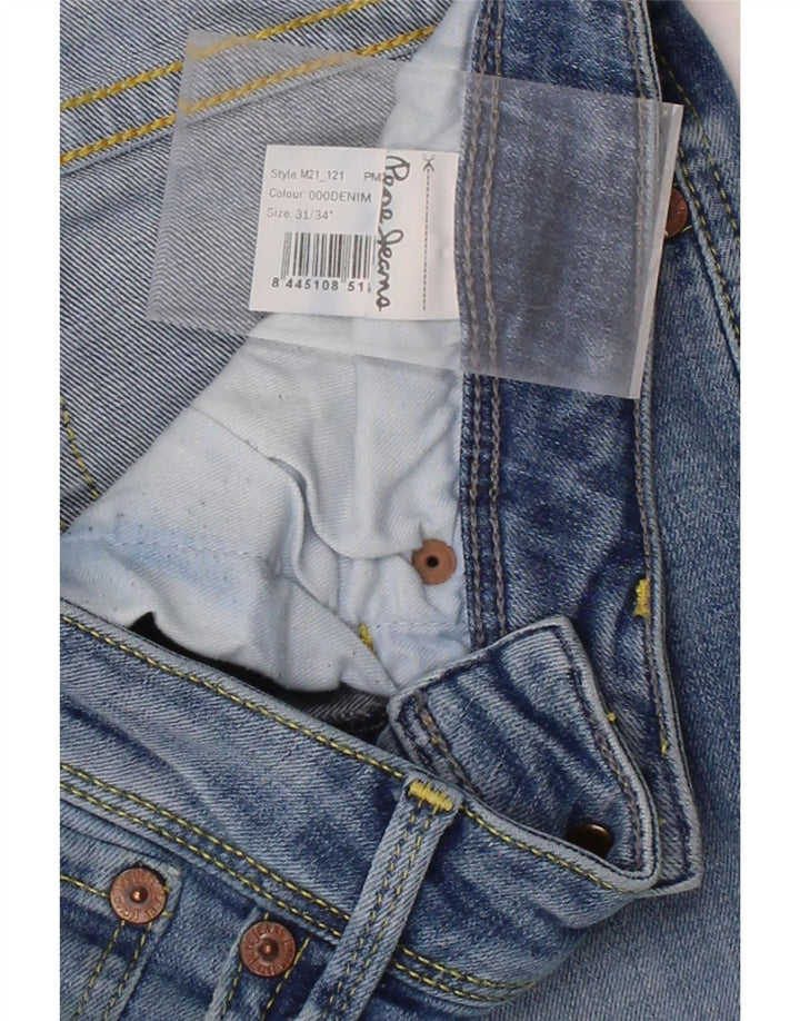 PEPE JEANS Mens Slim Jeans W31 L34 Blue Vintage PEPE Jeans and Second-Hand PEPE Jeans from Messina Hembry 