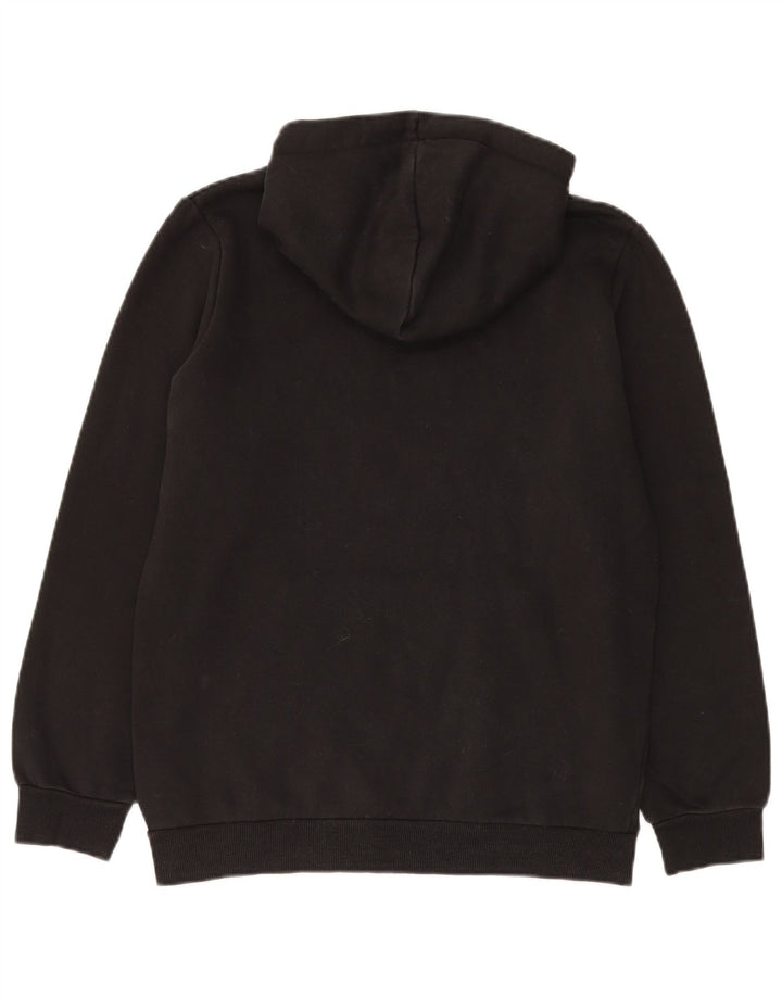 Pulover Puma pentru bărbați, bumbac mic, negru