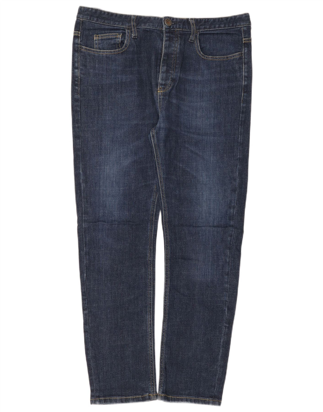 Blugi slim pentru femei Benetton W34 L28 Albastru