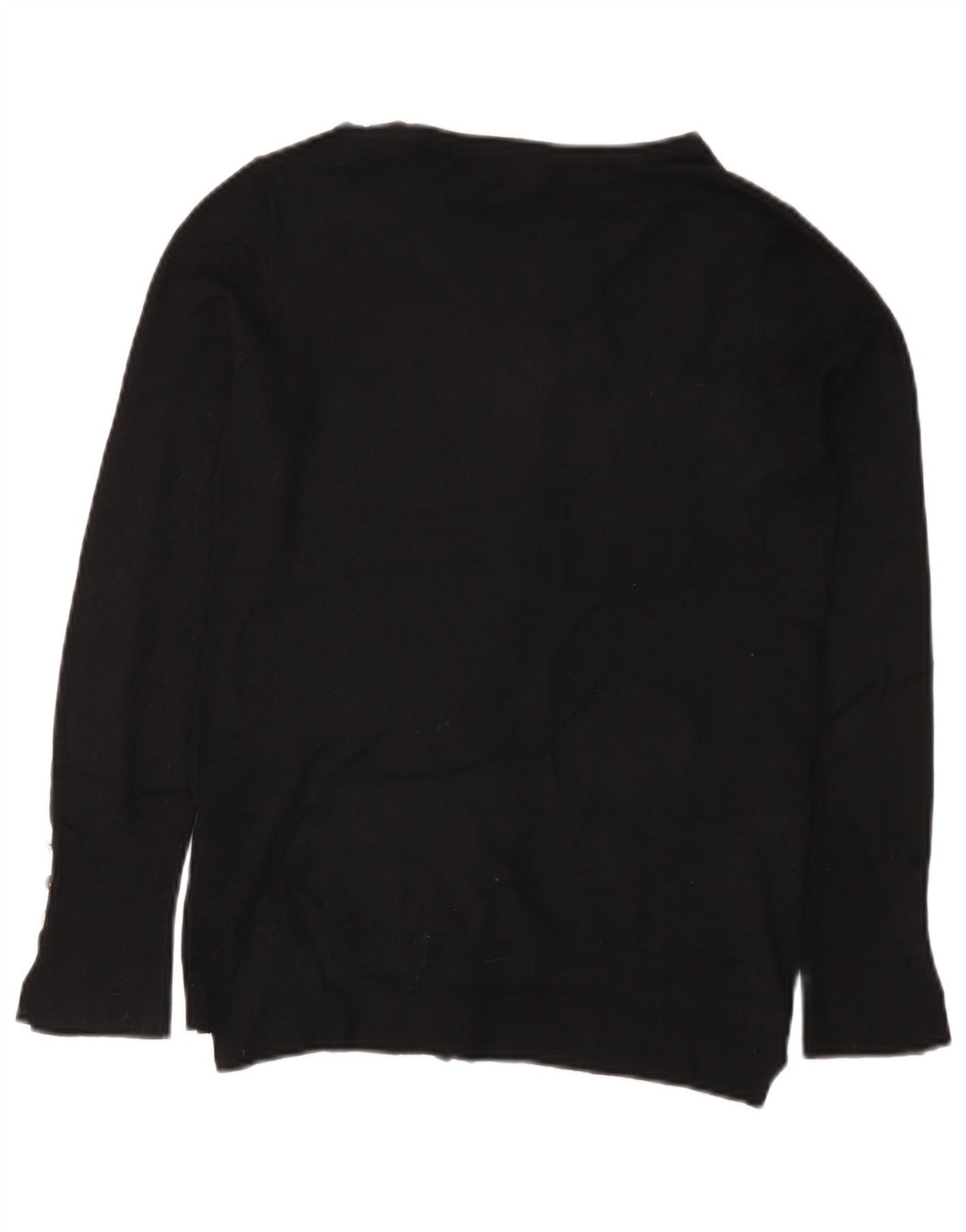 Pulover cardigan pentru femei Zara UK 14 mare, negru, viscoză