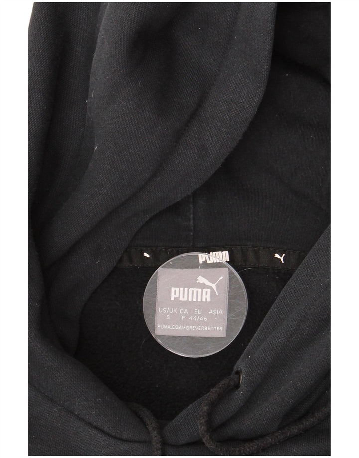 Pulover pentru bărbați Puma Graphic Hoodie Jumper mic, negru, bumbac