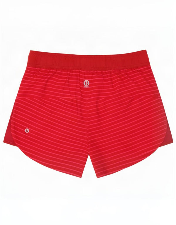 Lululemon Pantaloni scurti sport pentru femei US 6 Medium Pink Striped