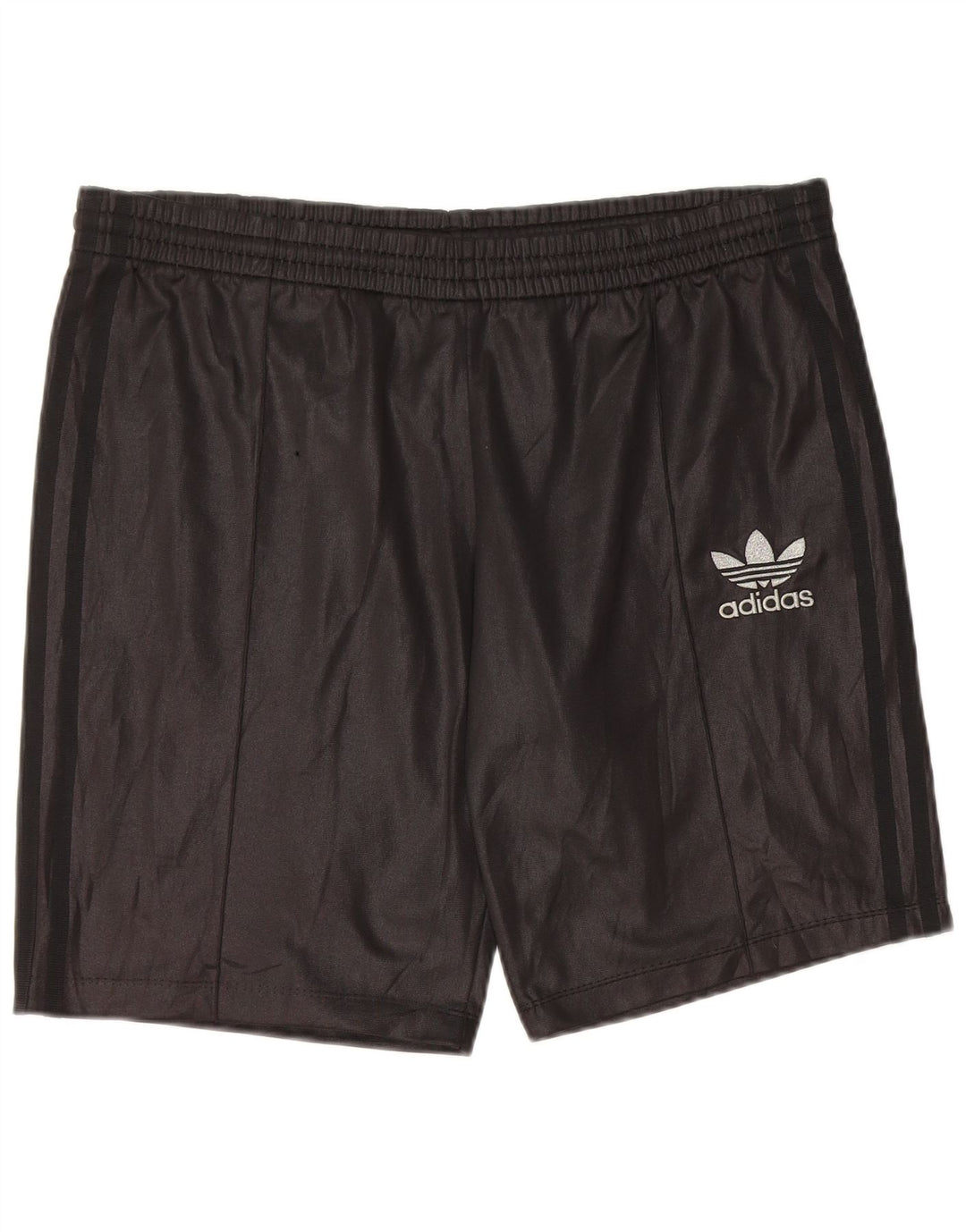 Pantaloni scurți sport ADIDAS pentru bărbați, poliester mediu negru