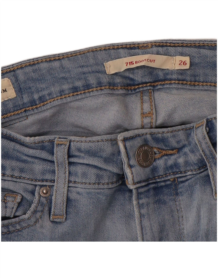 Blugi Levi's 715 Bootcut W26 L32 Albastru
