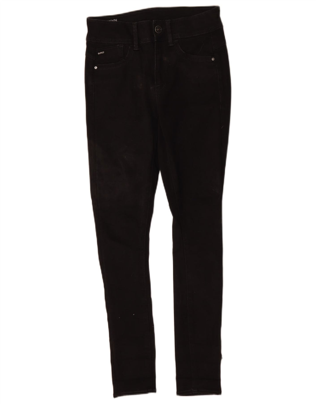 Blugi G-Star pentru femei Lynn Skinny W27 L30 Poliester negru