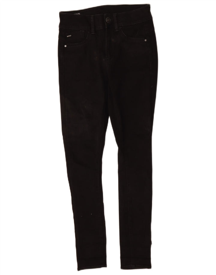 Blugi G-Star pentru femei Lynn Skinny W27 L30 Poliester negru