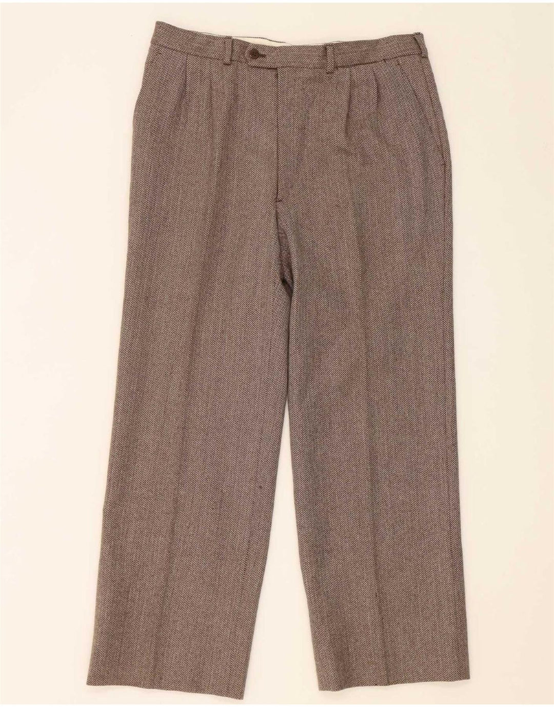 Set 2 piese pentru bărbați Cantarelli IT 50 Large W31 L27 Brown Herringbone