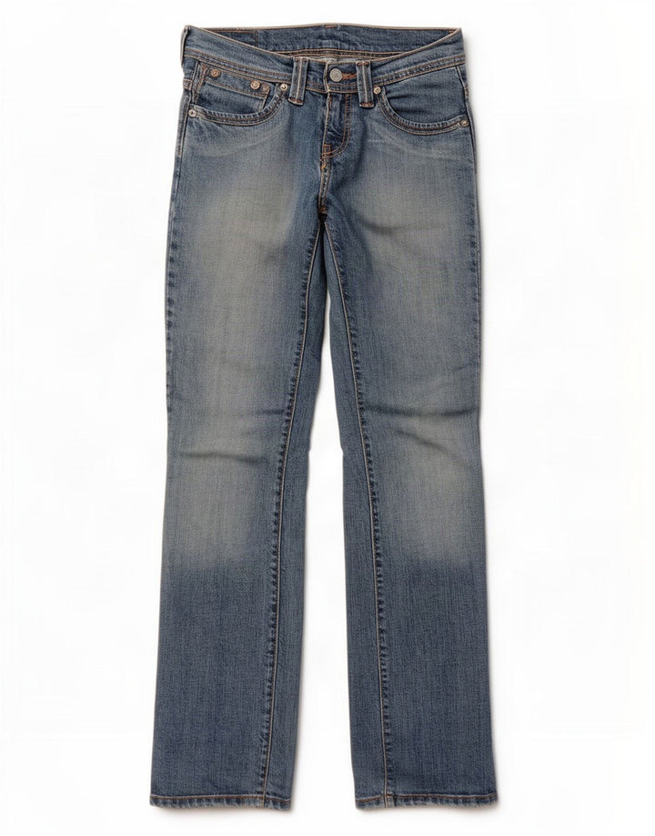 Blugi drepti pentru femei Levi's W28 L32 Bumbac albastru