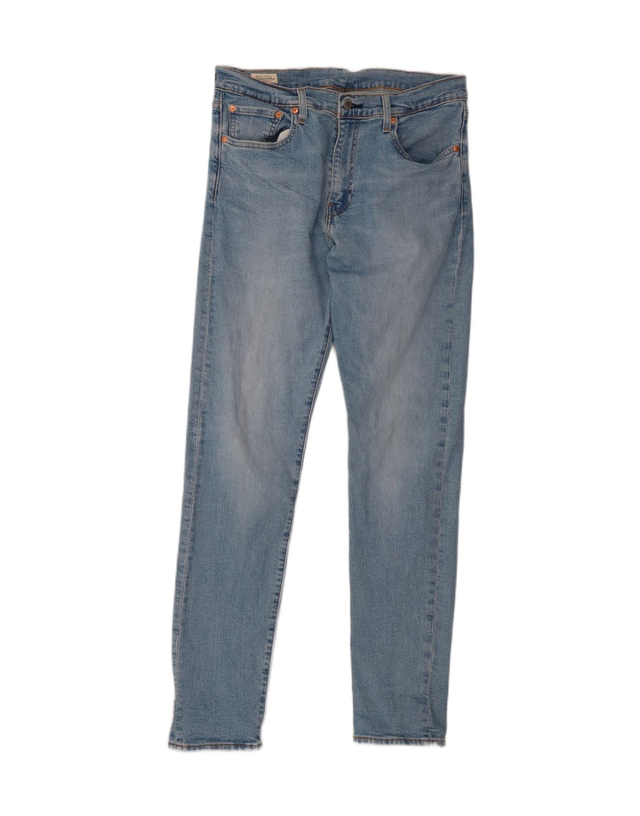Blugi conici 512 Slim de la Levi's pentru femei L33 L34 Bumbac albastru