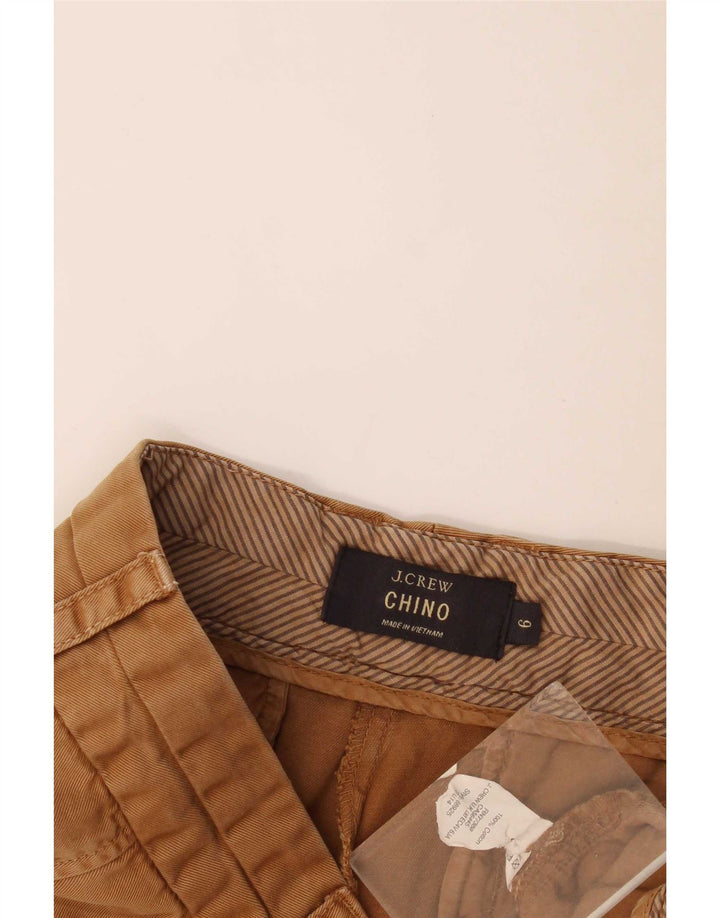 Pantaloni scurti chino pentru femei J. Crew US 6 Medium W32 Beige Bumbac