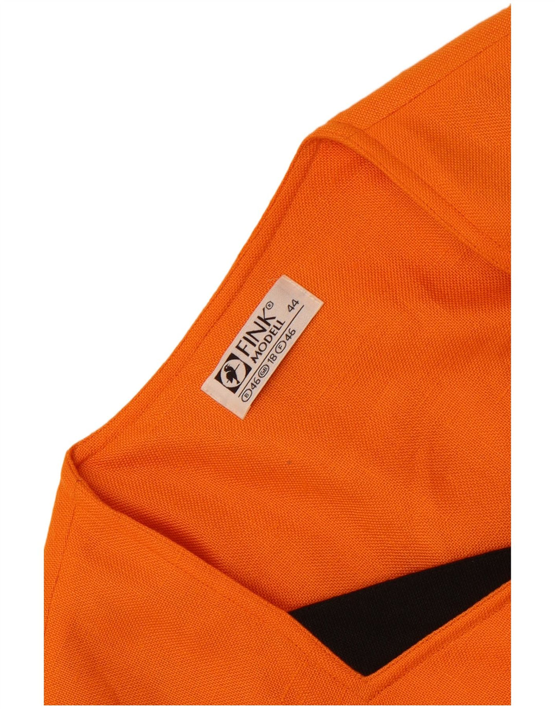 Jachetă pentru femei Fink Modell Blazer cu 5 nasturi UK 18 XL Orange Colorblock