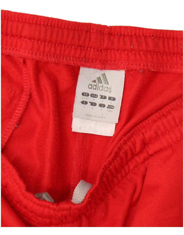 Pantaloni de trening Adidas pentru bărbați Marea Britanie 40/42 Poliester roșu mediu