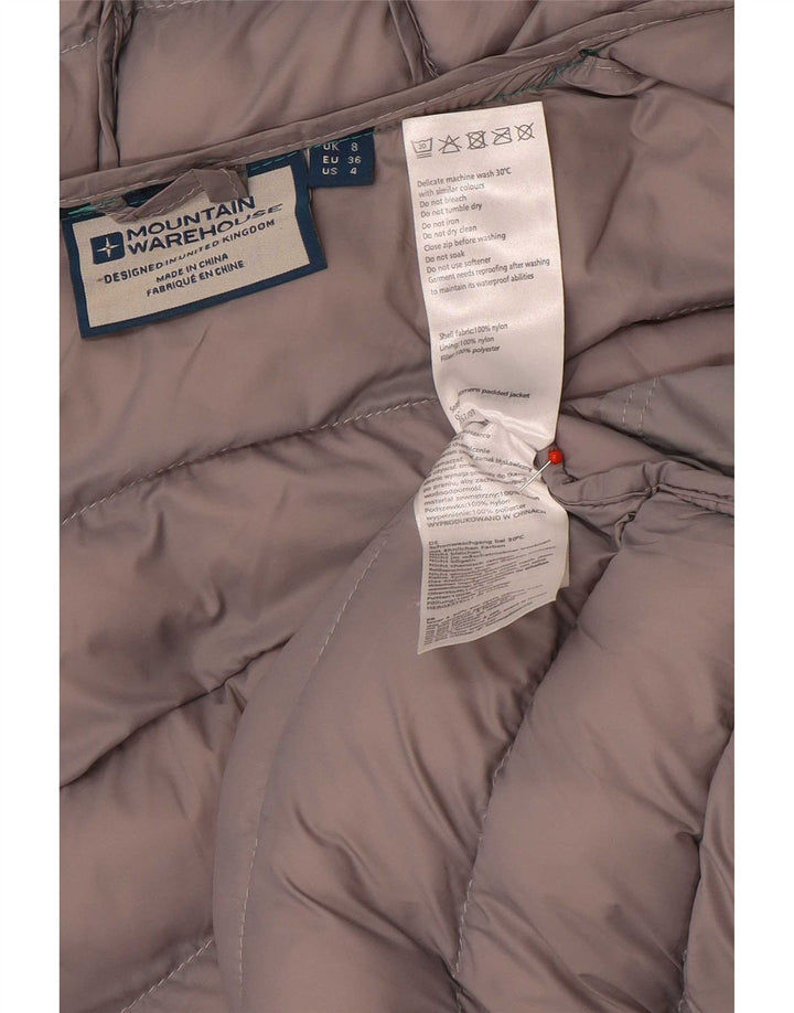 Jachetă căptușită cu glugă pentru femei Mountain Warehouse UK 8 Small Green Colorblock