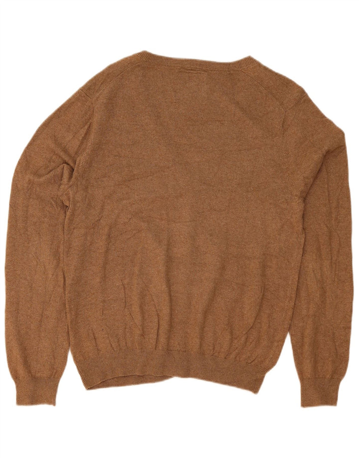 Pulover cardigan pentru bărbați Sun68, bumbac, bej mediu