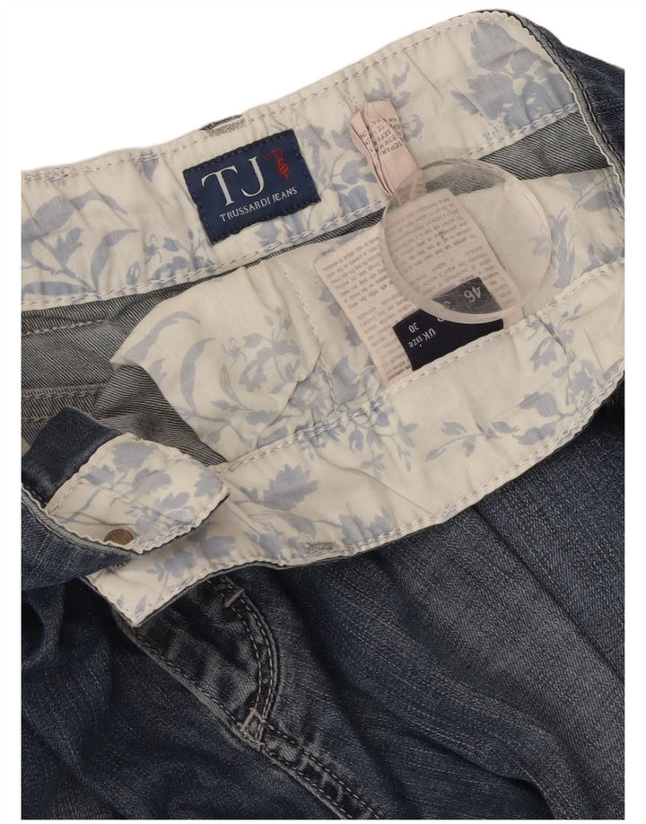 Blugi Trussardi pentru bărbați L30 L24 Bumbac albastru