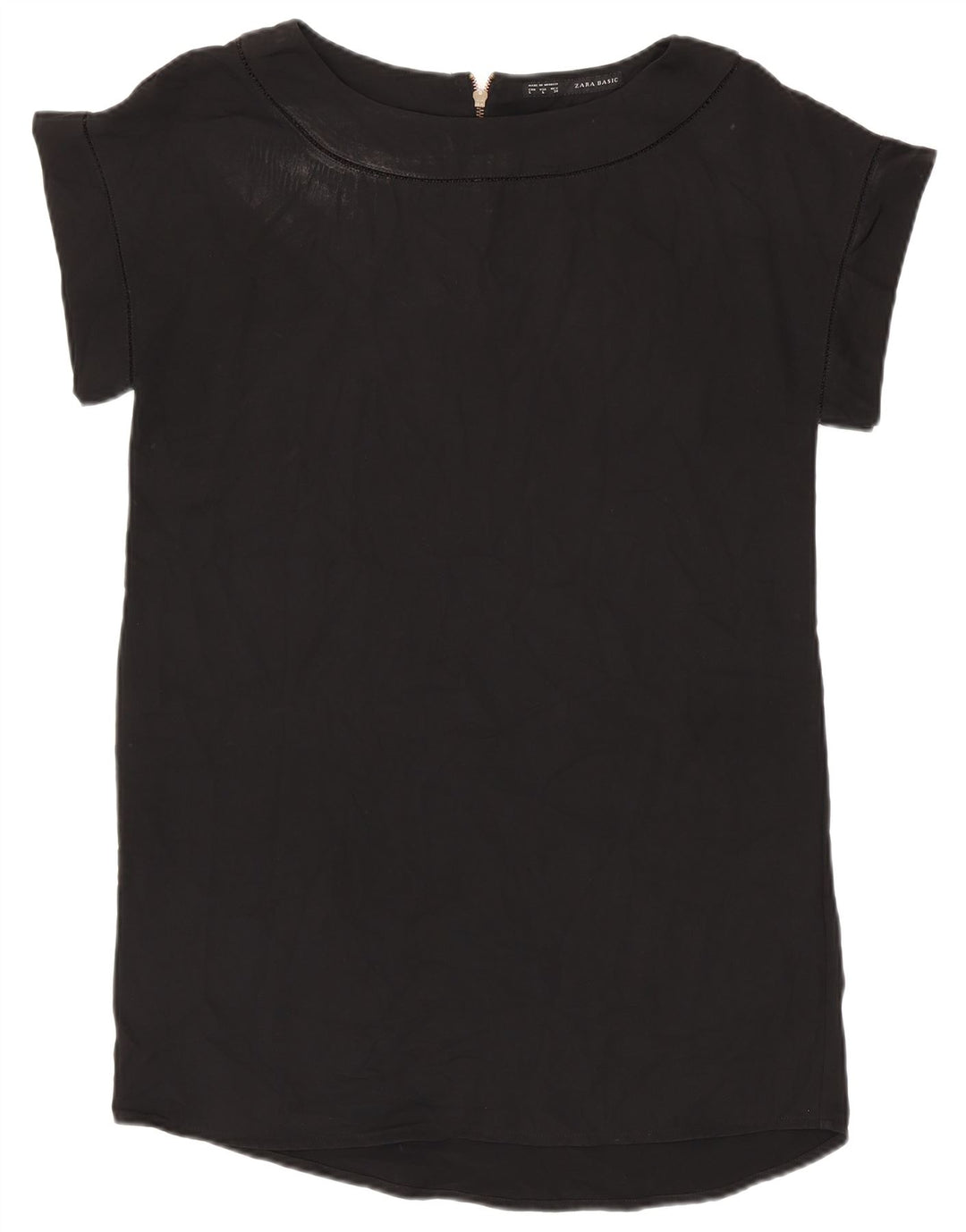 Bluză pentru femei ZARA UK 16 Large Negru