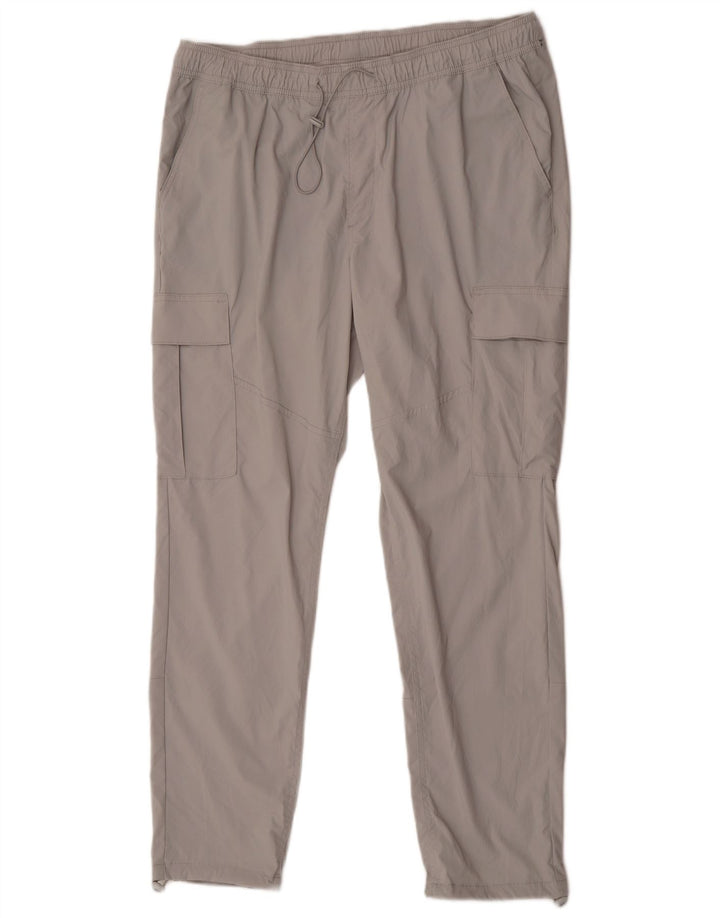 Jack & Jones Pantaloni de trening cargo pentru bărbați XL, nailon gri