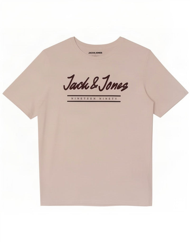 Tricou grafic Jack & Jones pentru bărbați Top mare alb