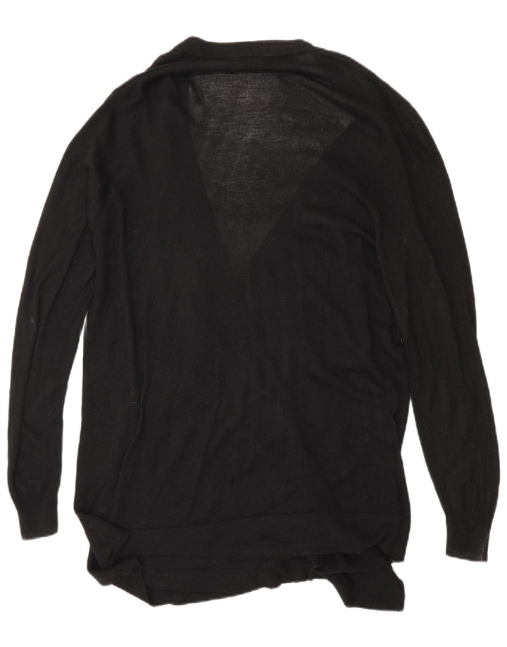 Pulover cardigan deschis pentru femei Marks & Spencer UK 14 Medium Negru