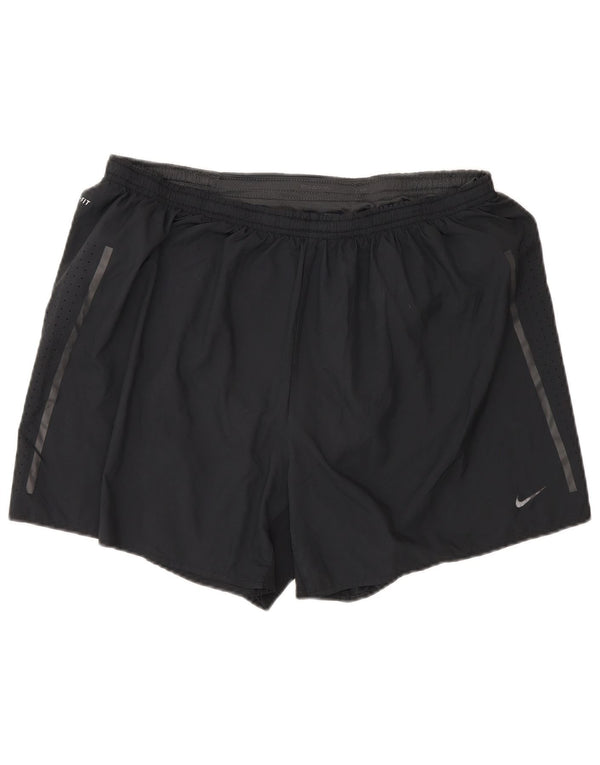 Nike Mens Sport Shorts XL Black Polyester