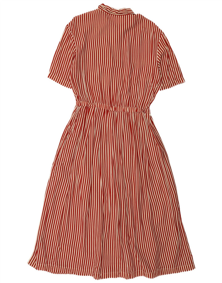 Rochie Maxi pentru Femei Mondi IT 44 Medium Red Pinstripe Viscose