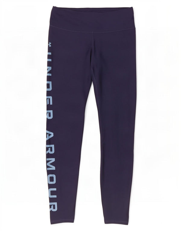 Leggings grafic Under Armour pentru femei Heat Gear UK 12 Medium Bleumarin