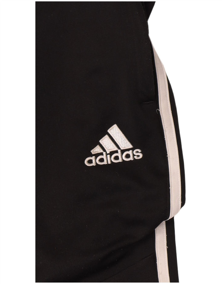 Pantaloni de trening pentru bărbați Adidas, mari, negru, poliester în schemă