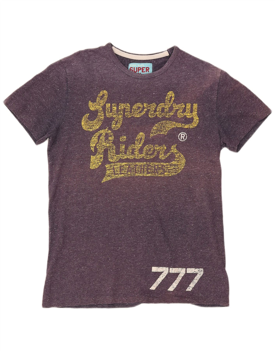 SUPERDRY Tricou grafic Riders pentru femei, UK 18 XL, bumbac mov