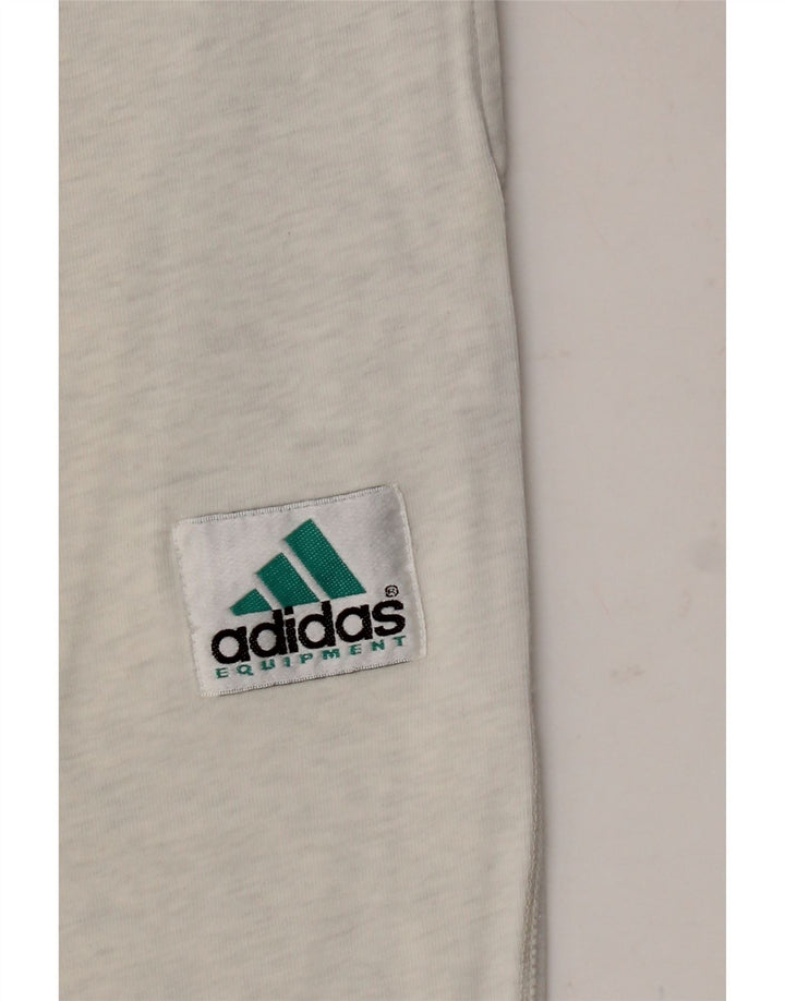 ADIDAS Mens Tracksuit Trousers Large  Off White Vintage Adidas and Second-Hand Adidas from Messina Hembry 