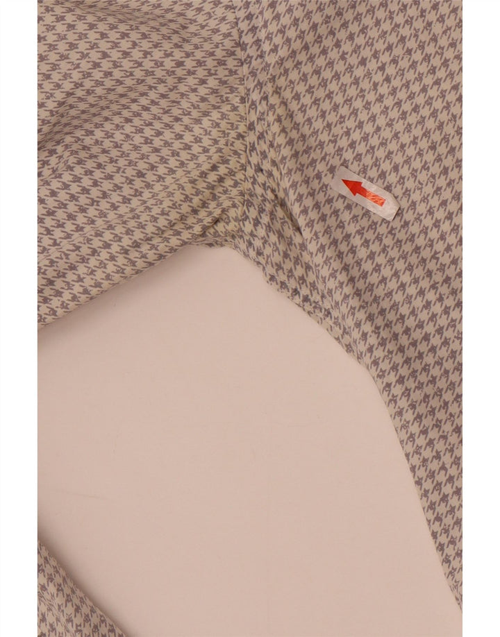 Cămașă Hugo Boss Slim Fit pentru bărbați, alb, picioare de găină